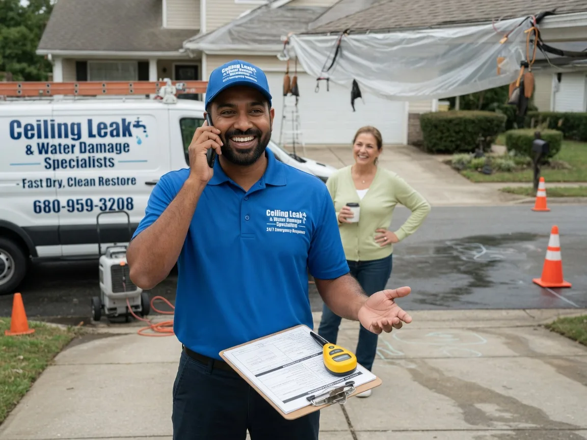 Ceiling Leak Cleanup Kenvil, NJ FAQs